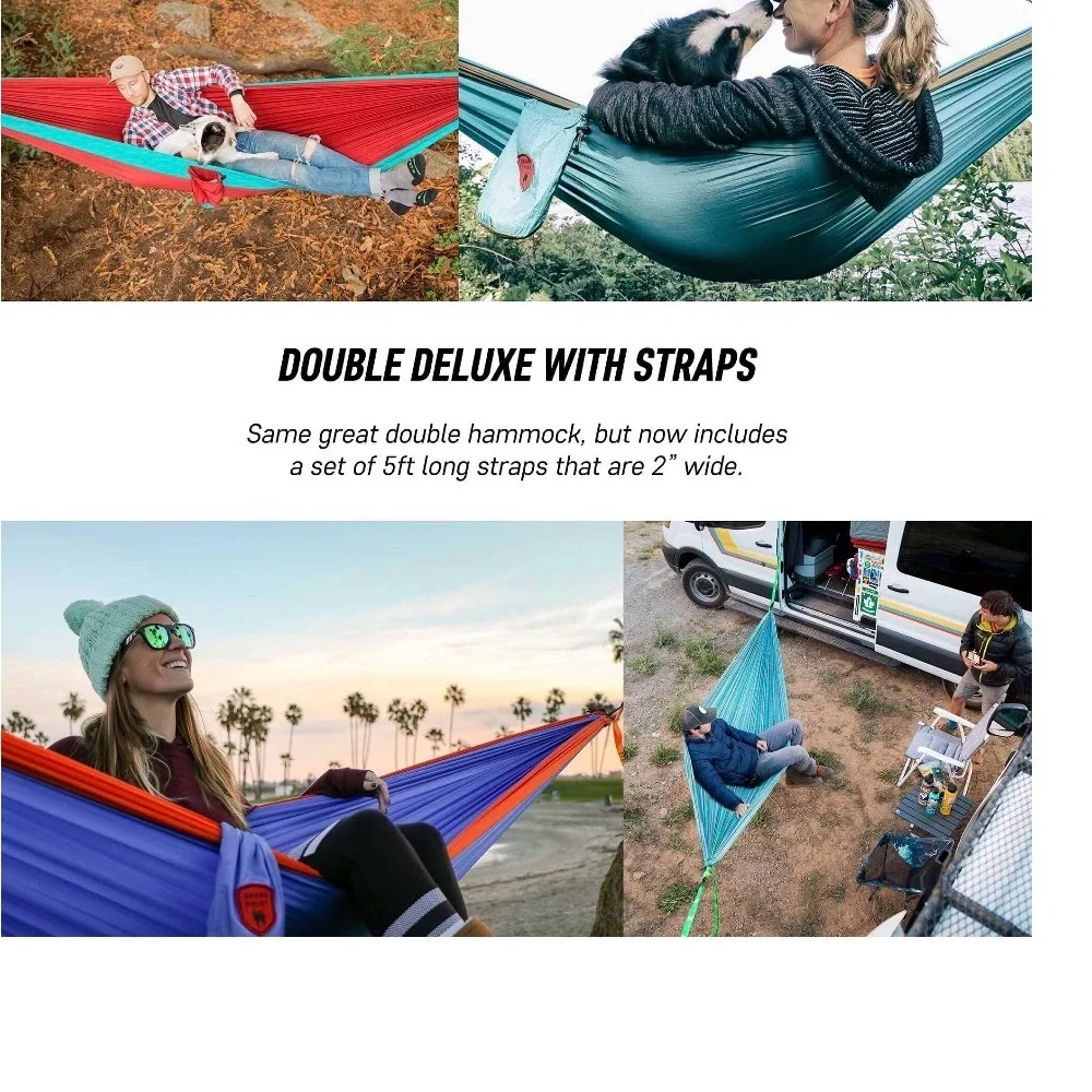 GRAND TRUNK Double Deluxe Hammock. NEW !!!!